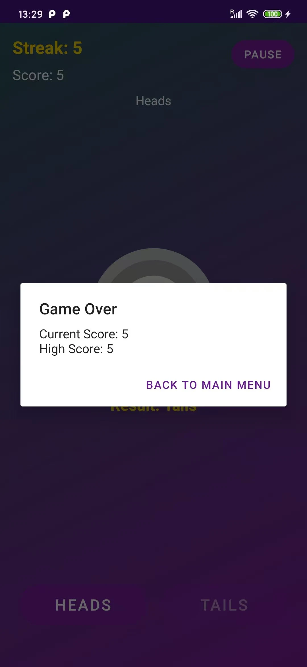 Lucky Coin Streak screenshot